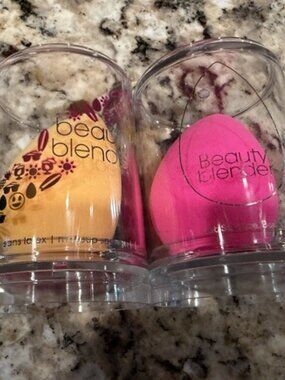Beautyblender ORIGINAL Beauty blender® Makeup Sponge x 2 Yellow and Pink